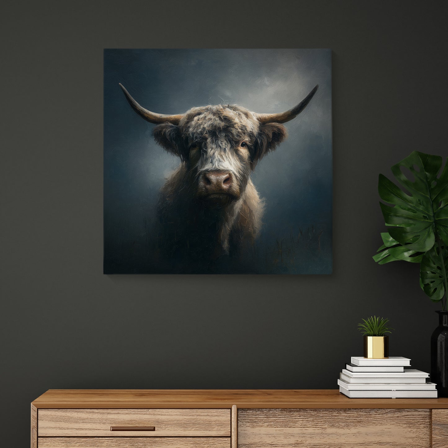 Highland Gaze - Canvas Print
