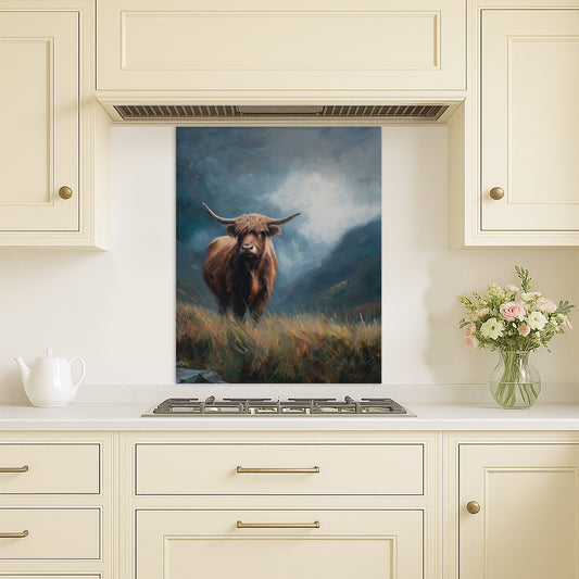 Highland Horns - Kitchen Splashback