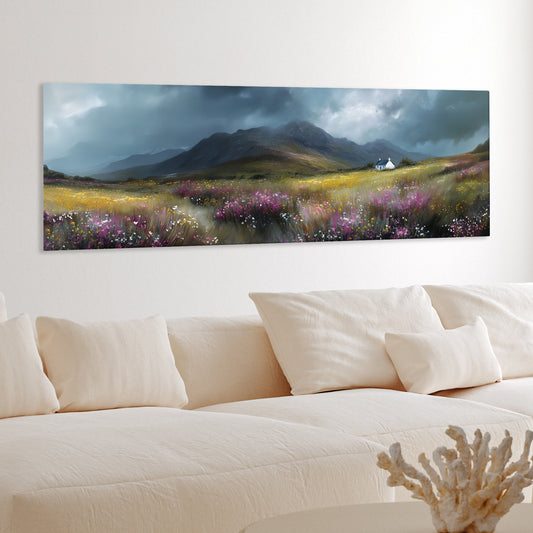 A Quiet Place - Panoramic Canvas Print