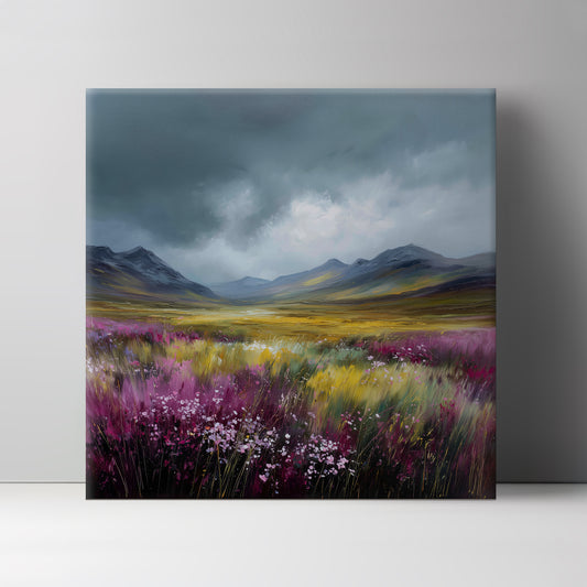 Highland Bloom - Canvas Print