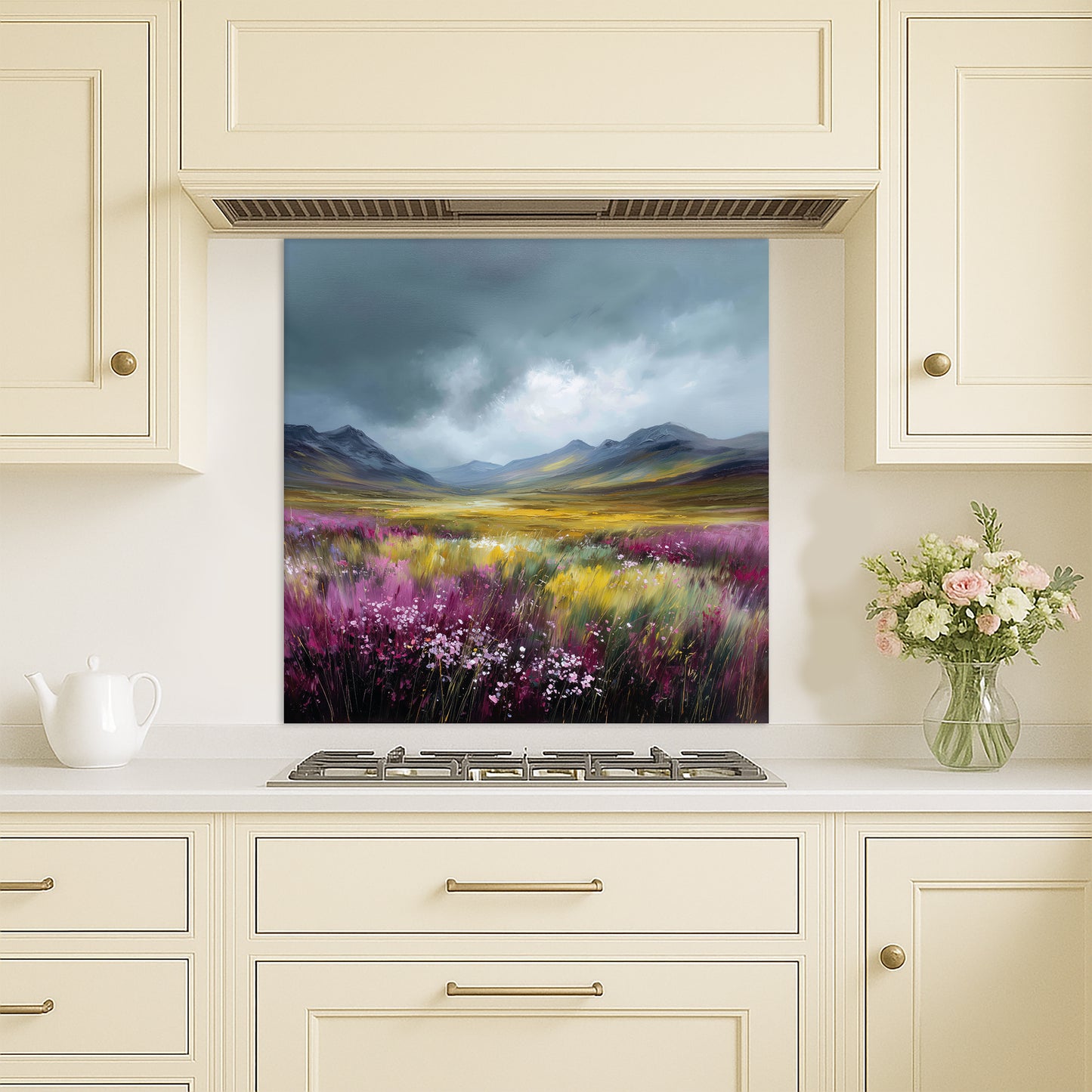 Highland Bloom - Kitchen Splashback