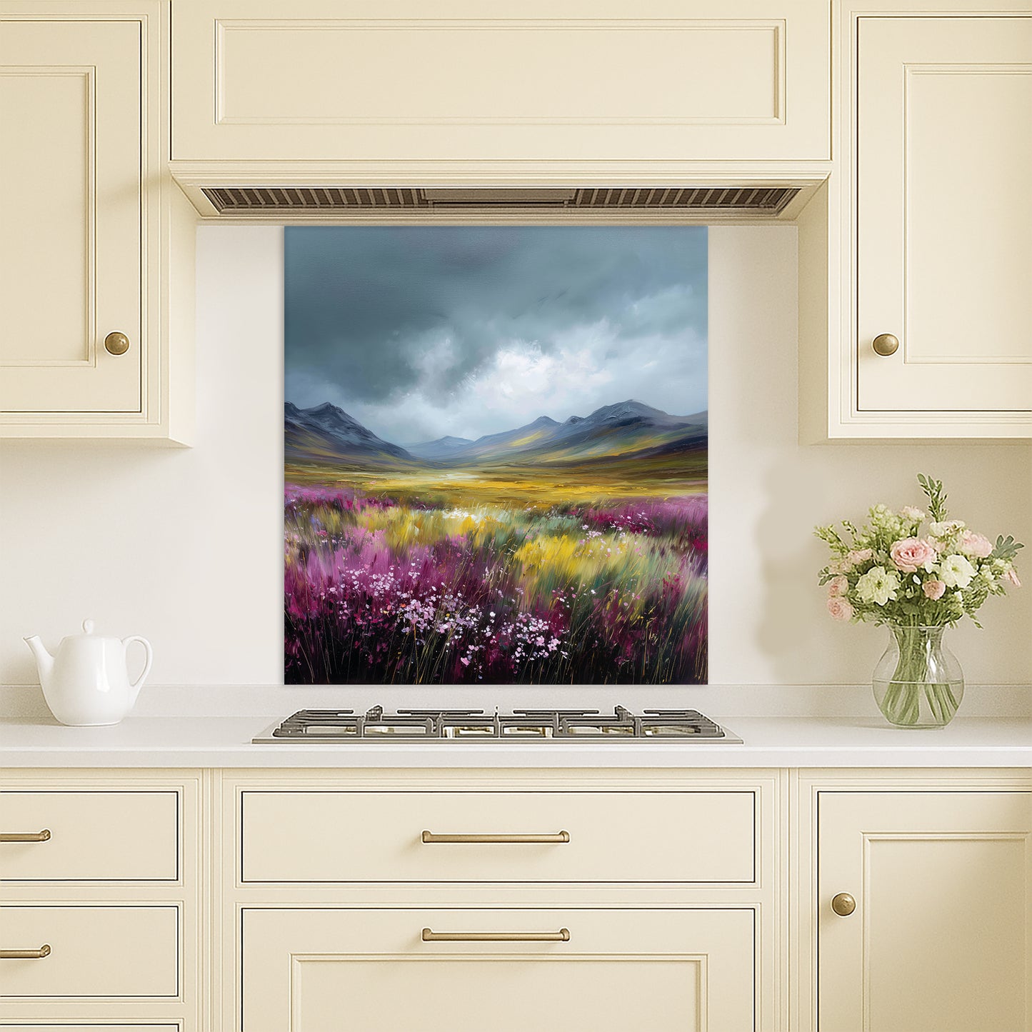 Highland Bloom - Kitchen Splashback