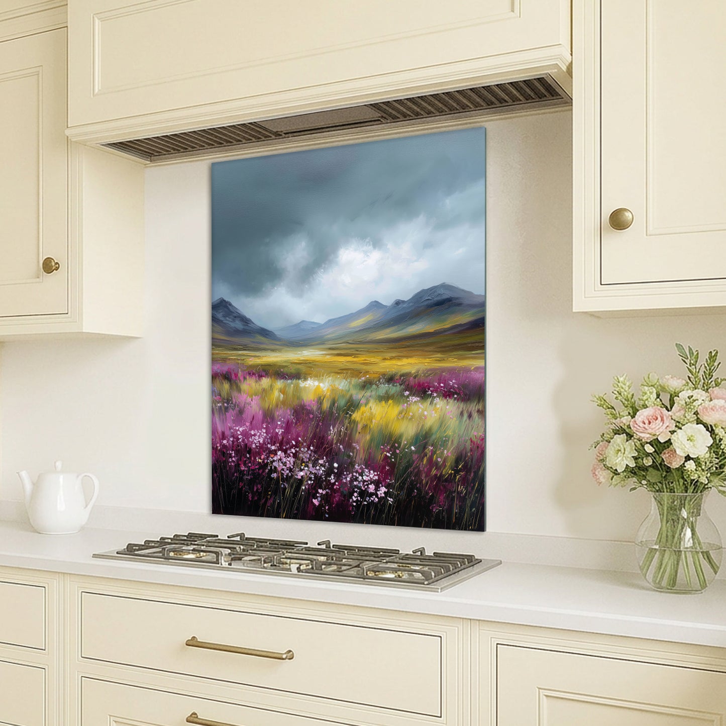Highland Bloom - Kitchen Splashback