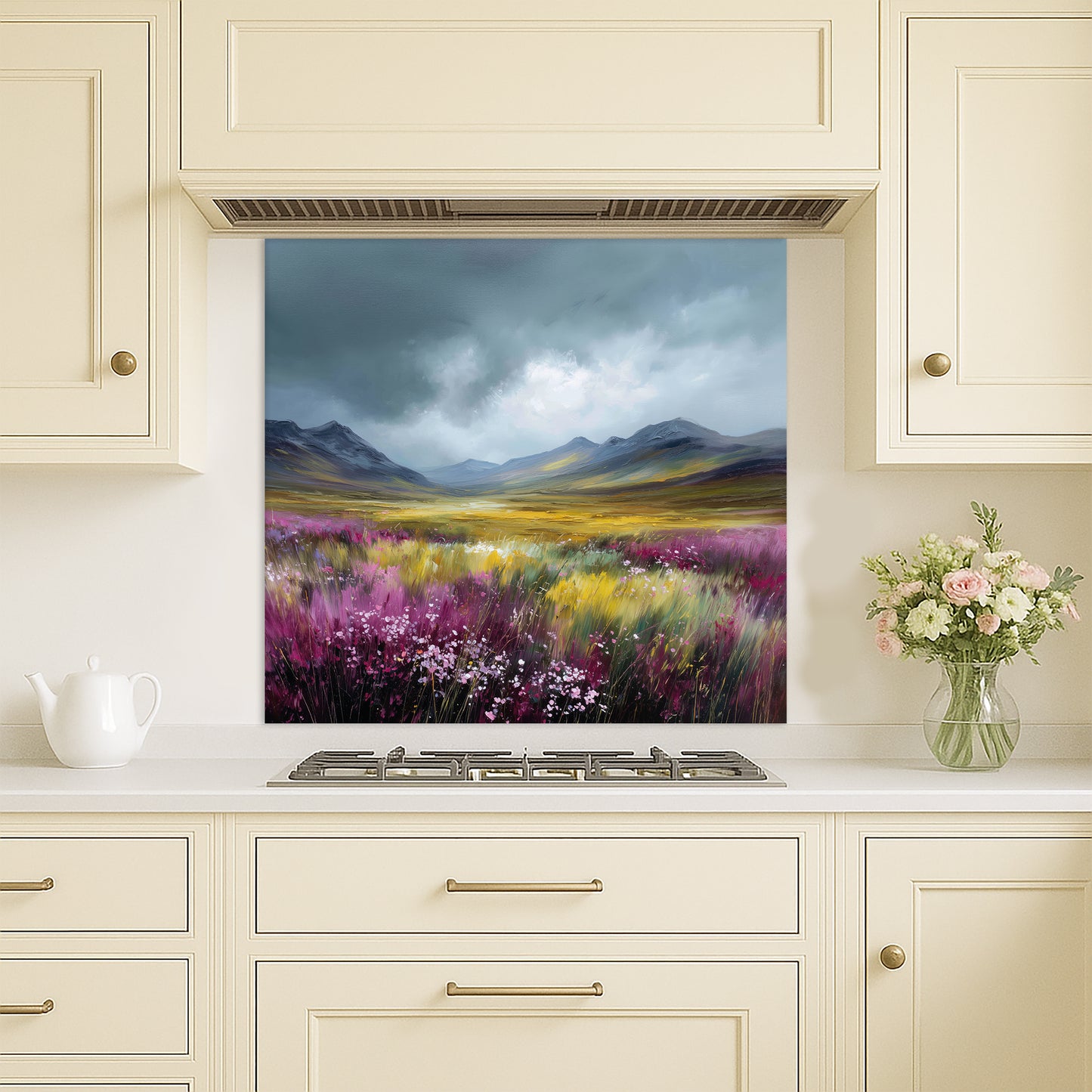 Highland Bloom - Kitchen Splashback