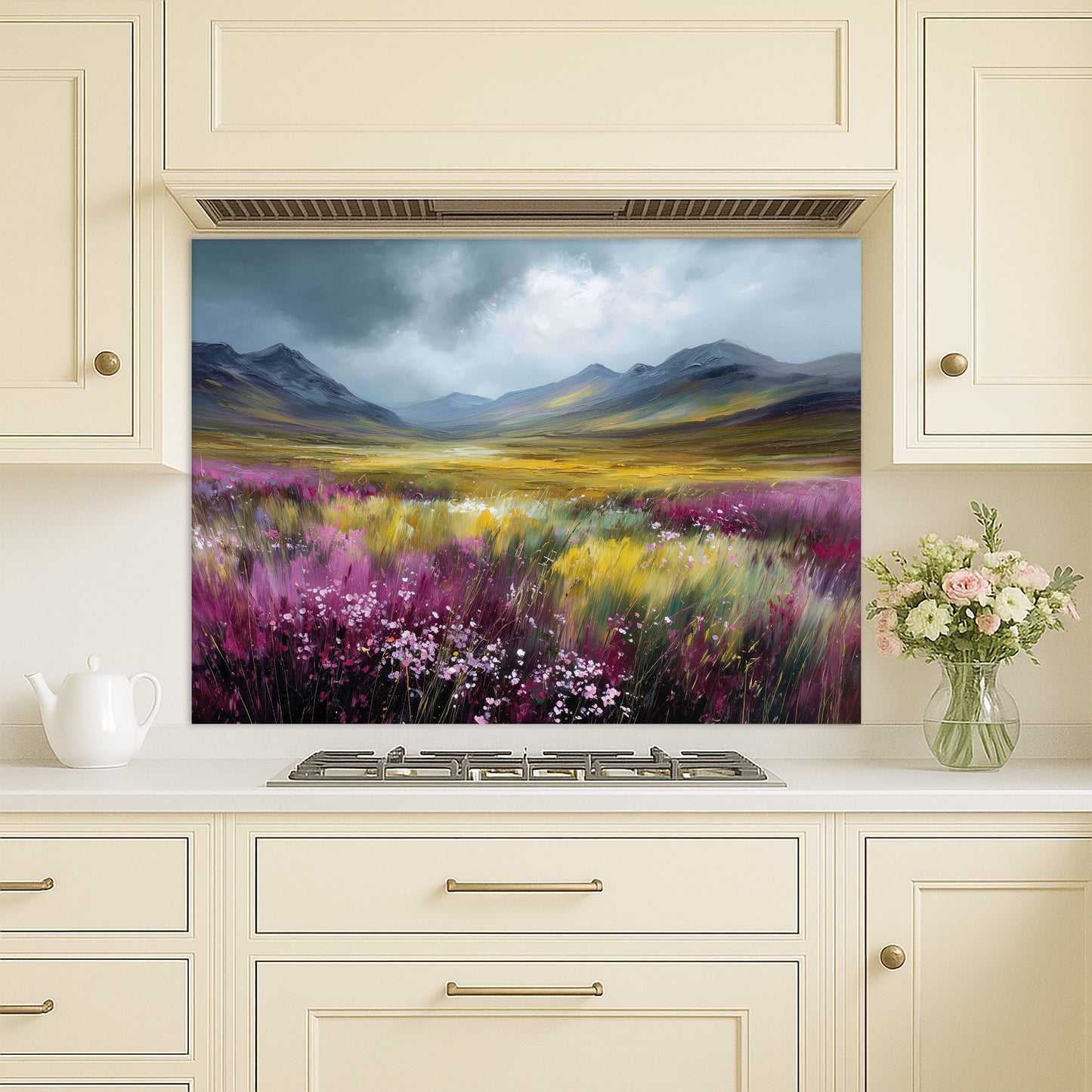 Highland Bloom - Kitchen Splashback