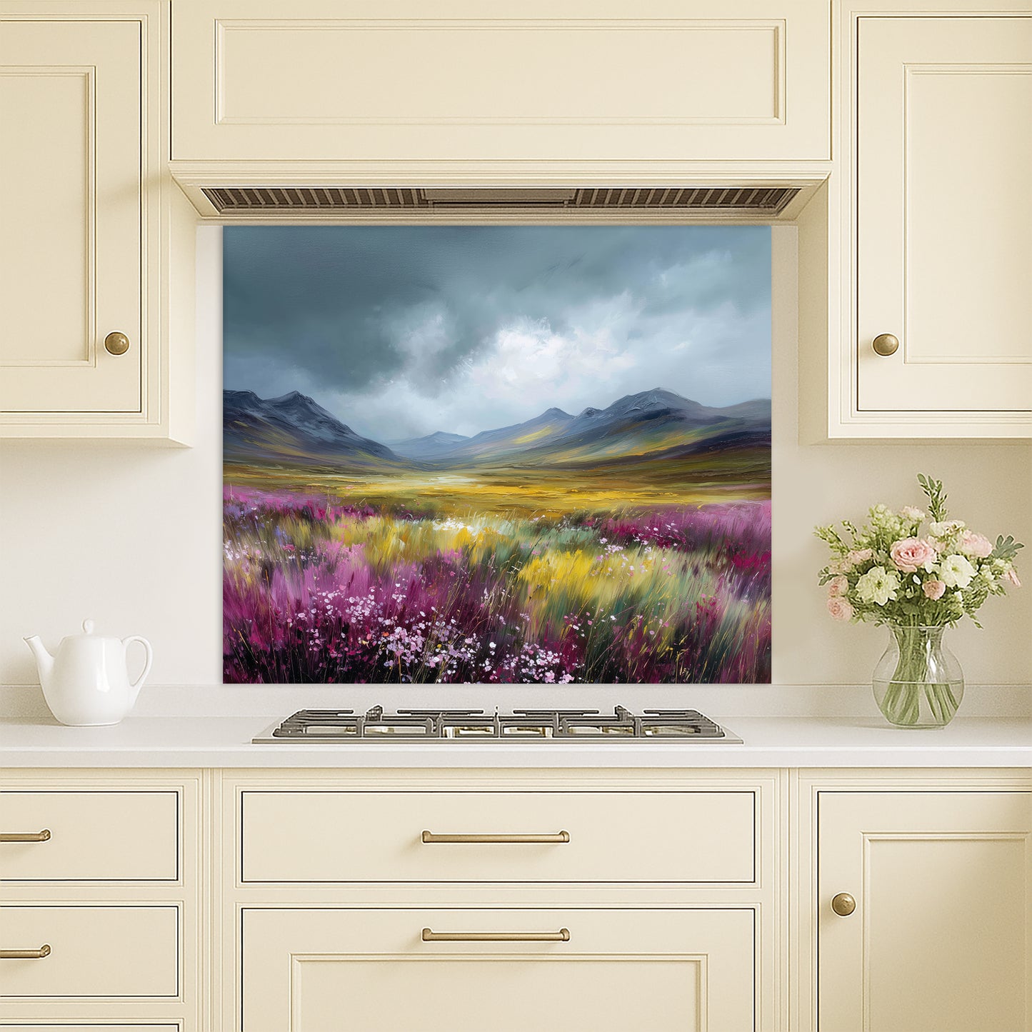 Highland Bloom - Kitchen Splashback