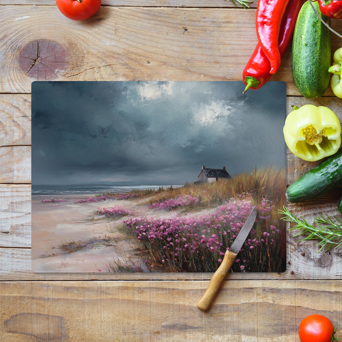 A Moment in Time - Glass Worktop Saver (30cm x 40cm)
