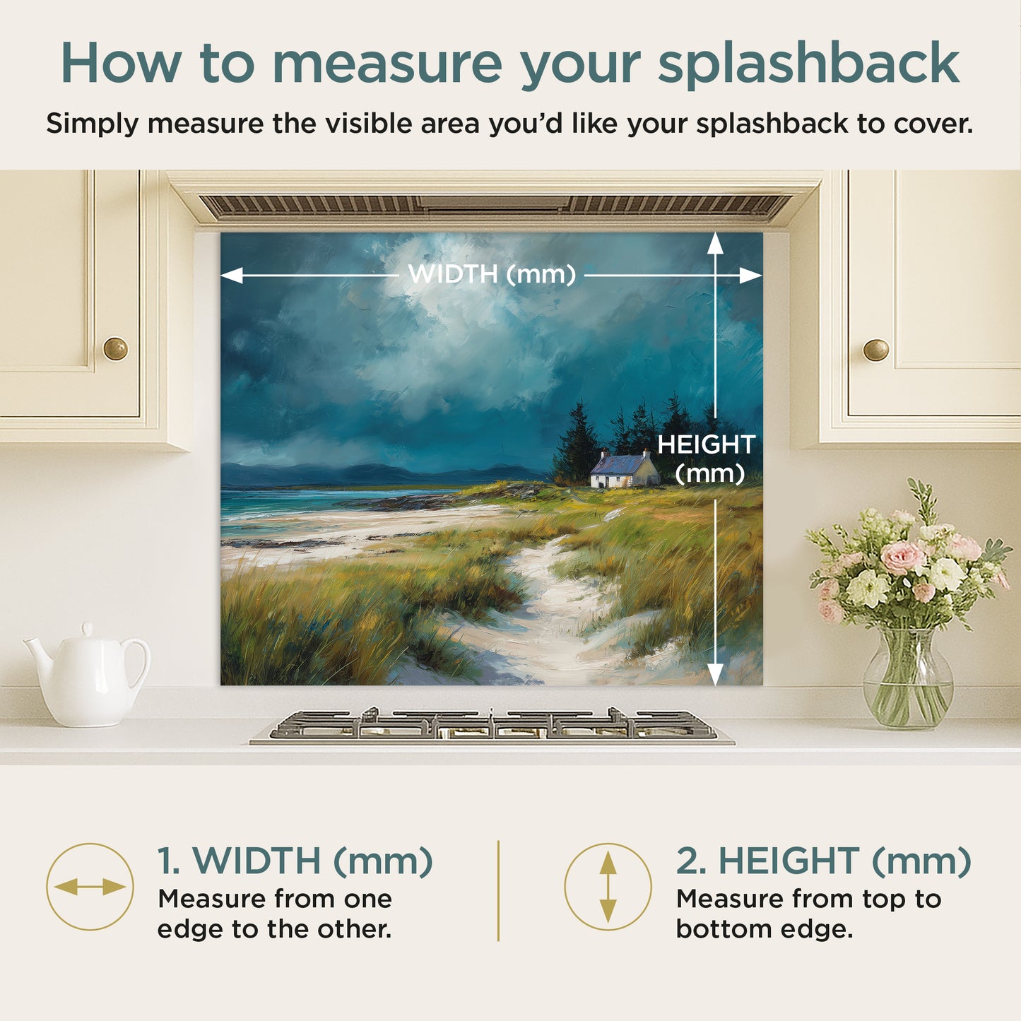 The Place By The Pines - Kitchen Splashback