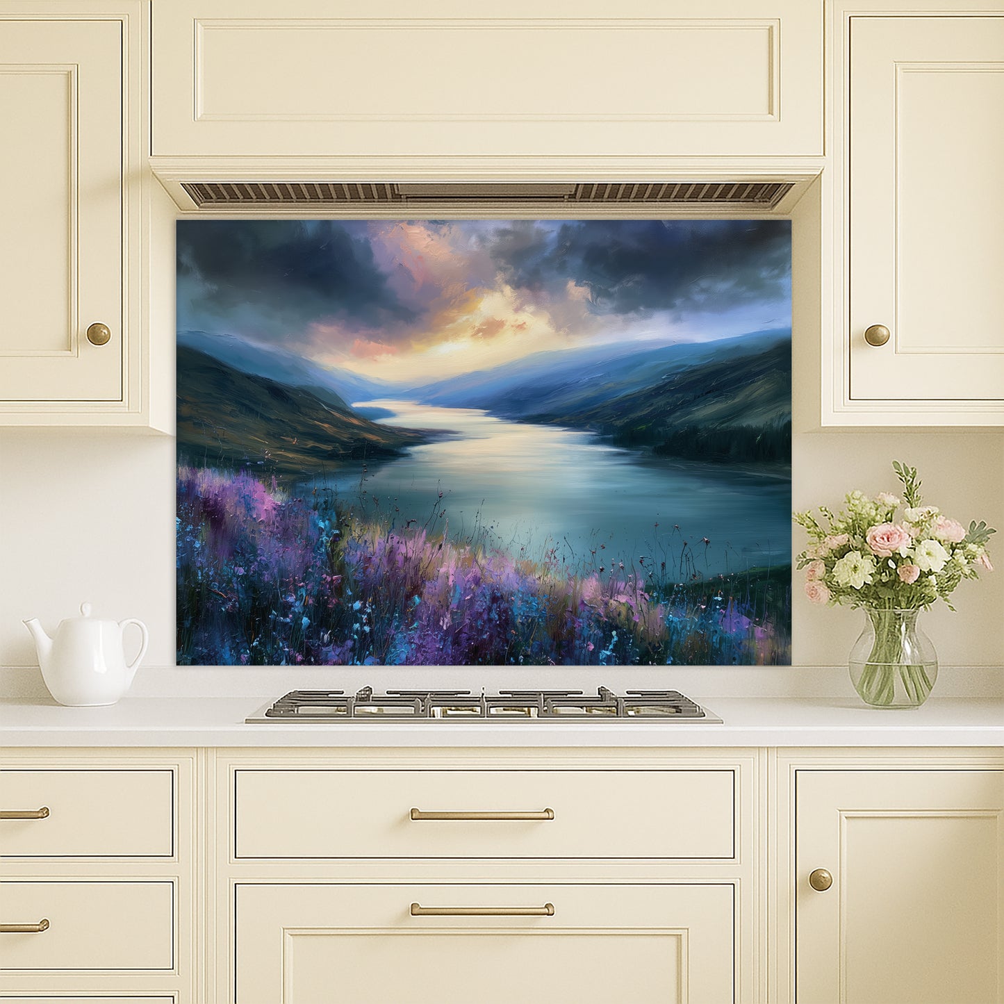 Long Loch View - Kitchen Splashback