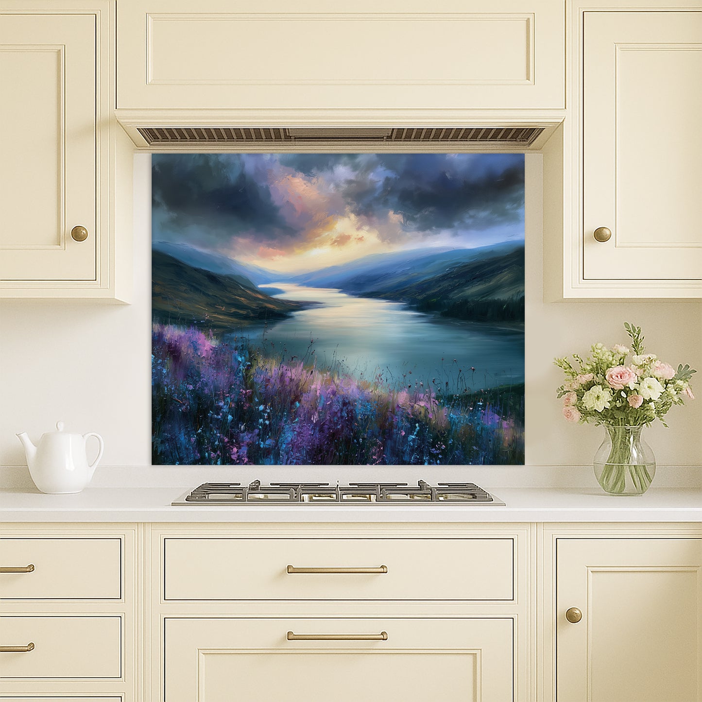 Long Loch View - Kitchen Splashback