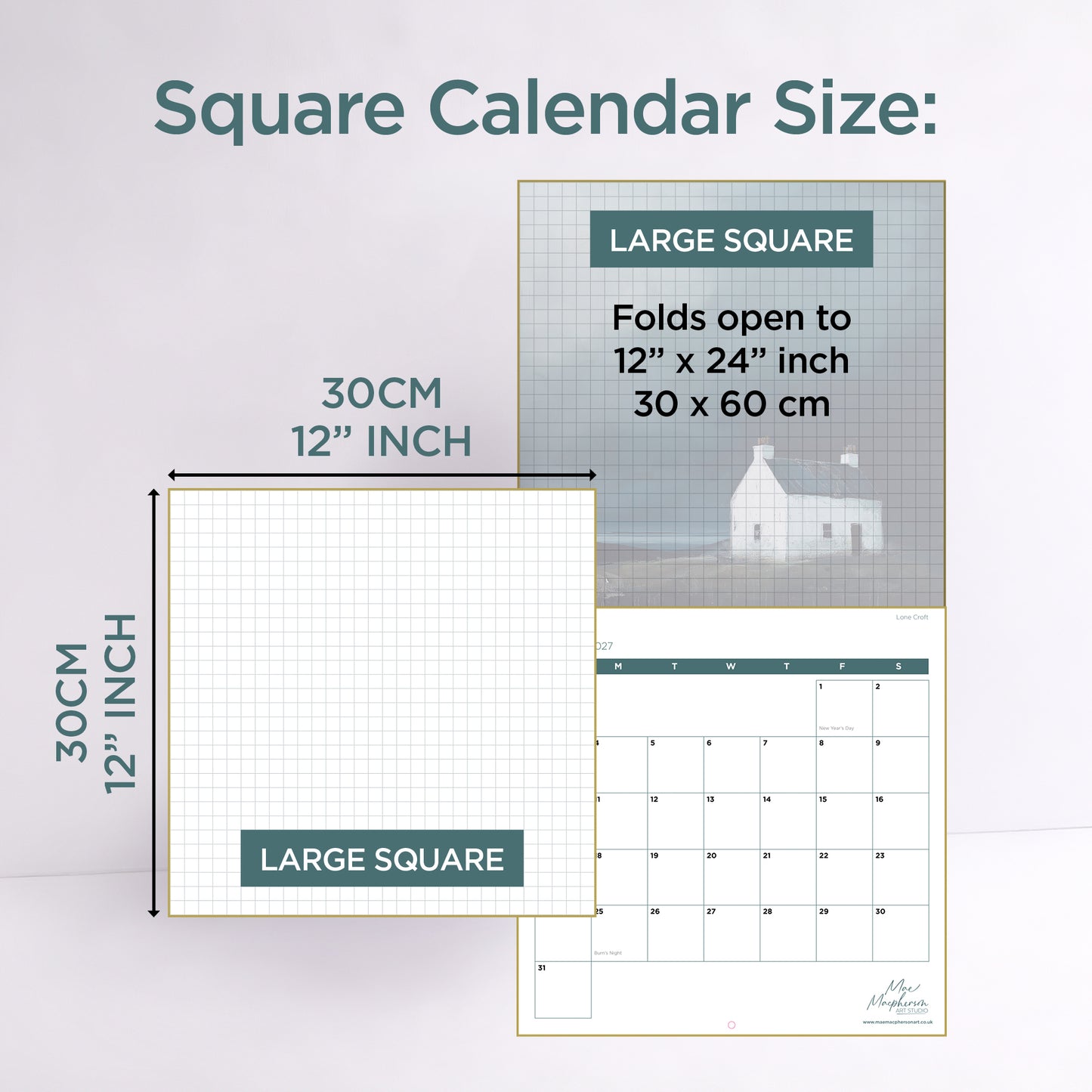 Official 2027 Mae Macpherson Calendar