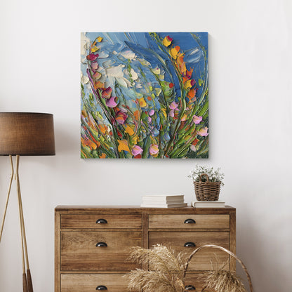 Floral Chorus - Canvas Print