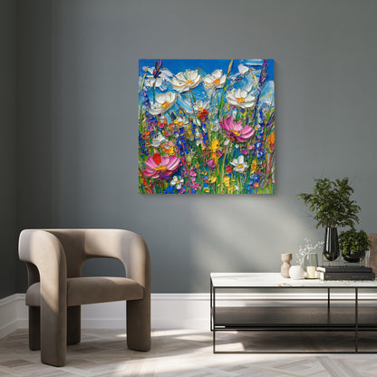 Wildheart Blooms - Canvas Print