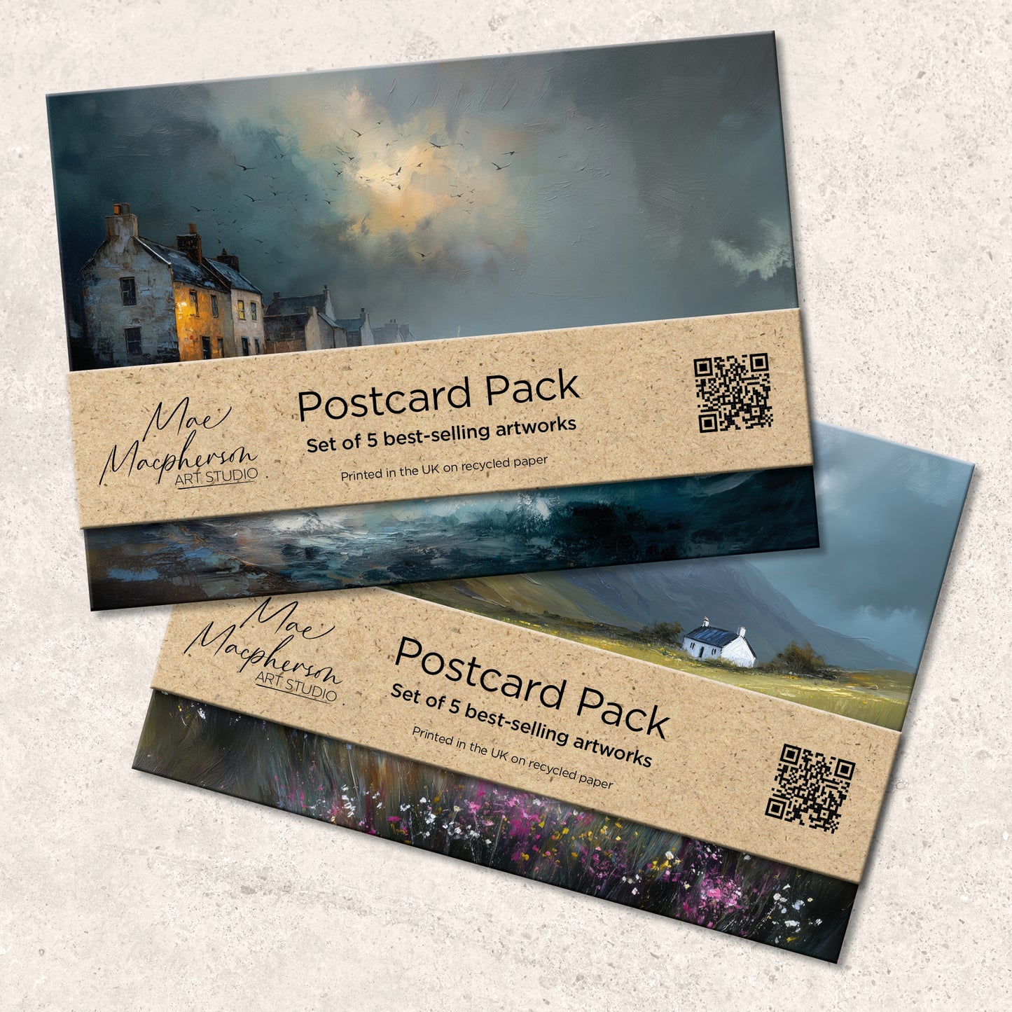 Postcard Pack – Set of 5 Best-Loved Artworks