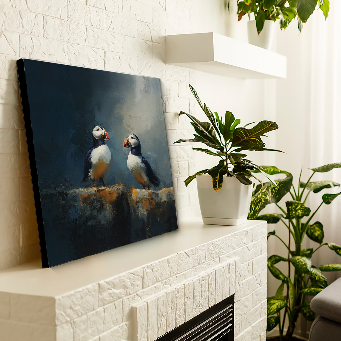Puffin Rock - Canvas Print