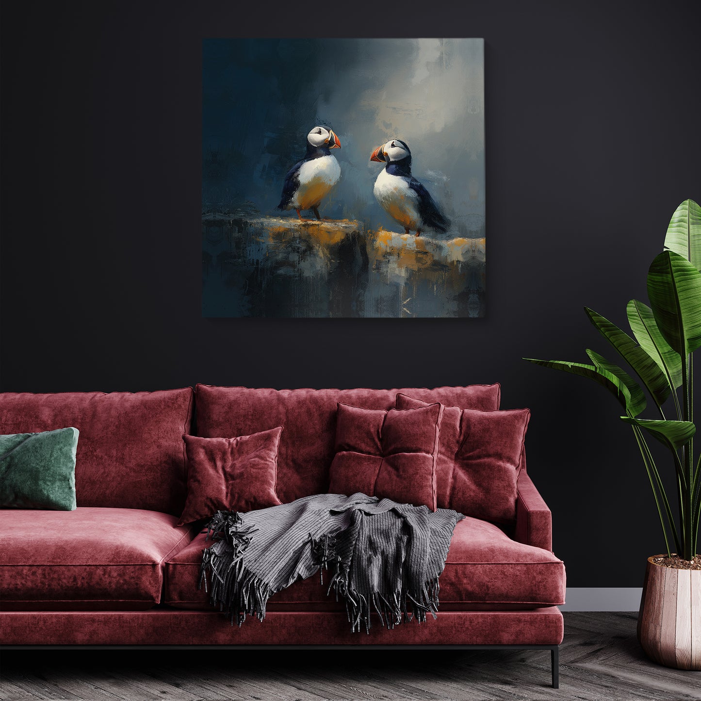 Puffin Rock - Canvas Print