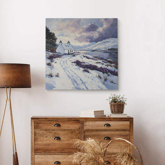 Winter Croft - Canvas Print
