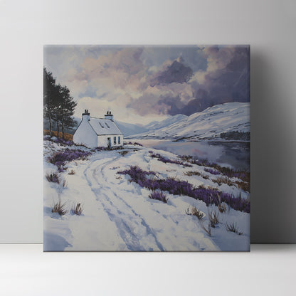Winter Croft - Canvas Print