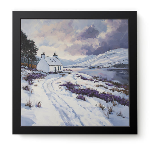 Winter Croft - Fine Art Print (16" x 16")