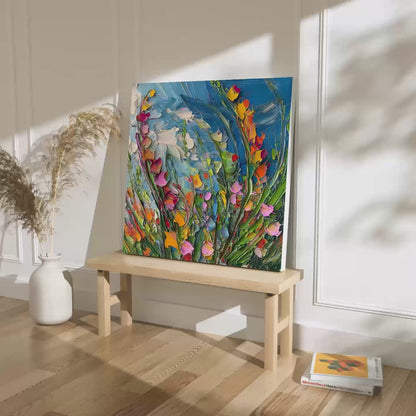 Floral Chorus - Canvas Print