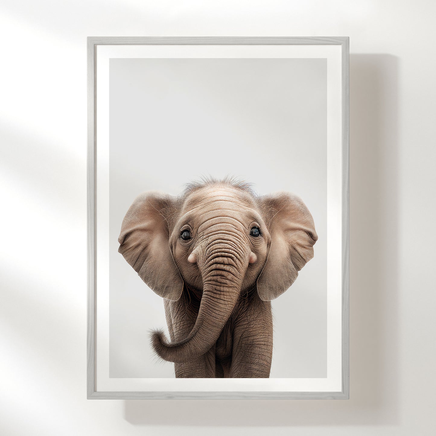 Baby Elephant Art Print