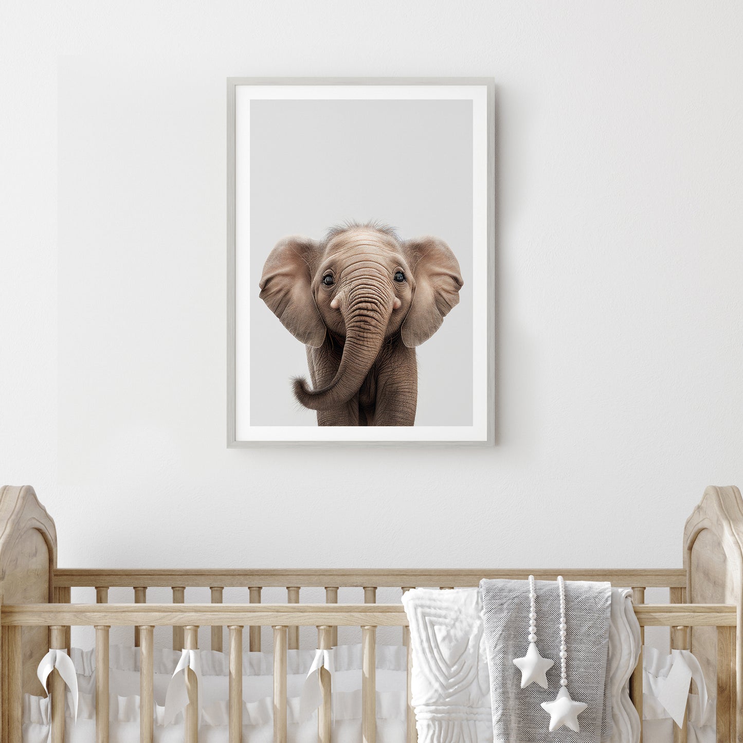 Baby Elephant Art Print