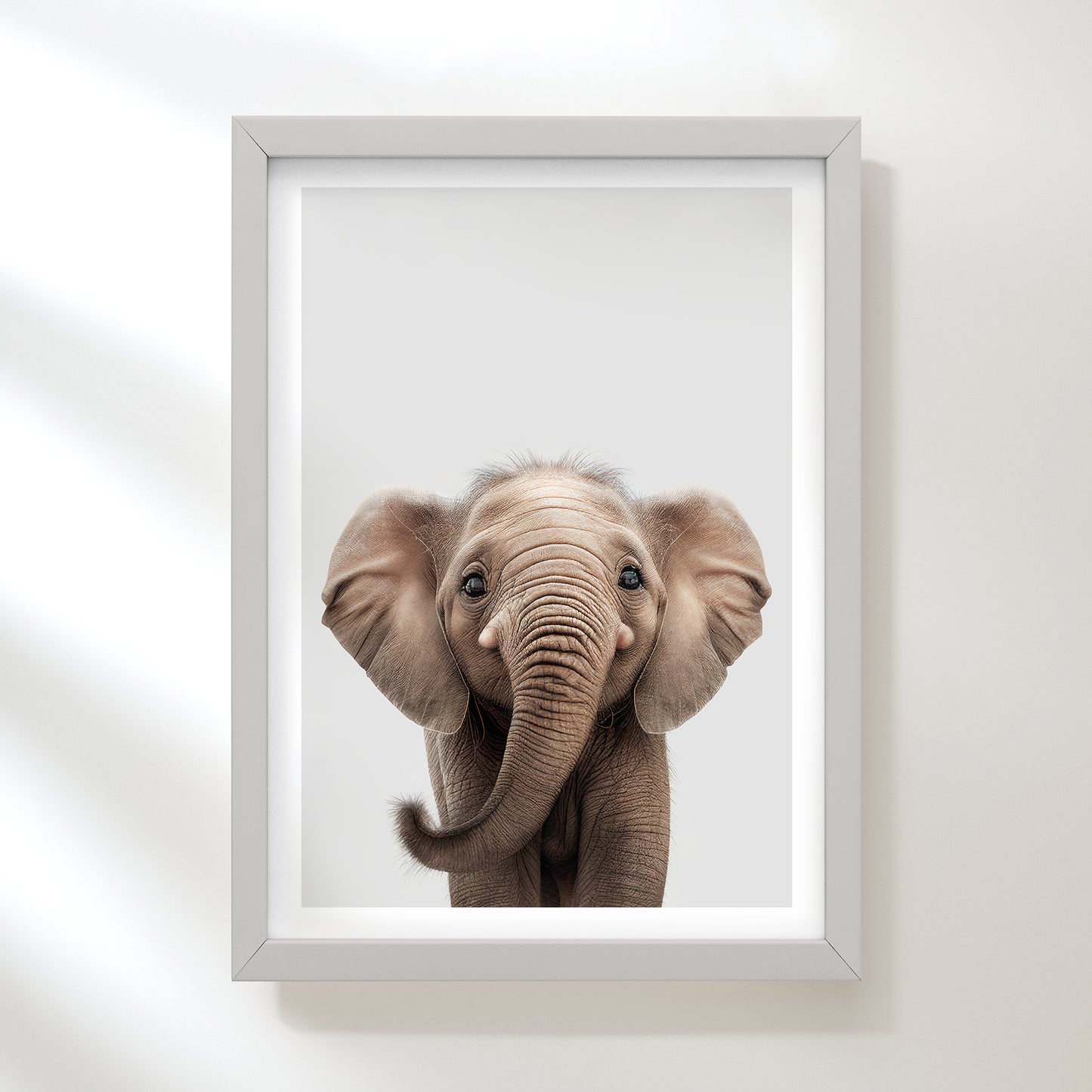 Baby Elephant Art Print