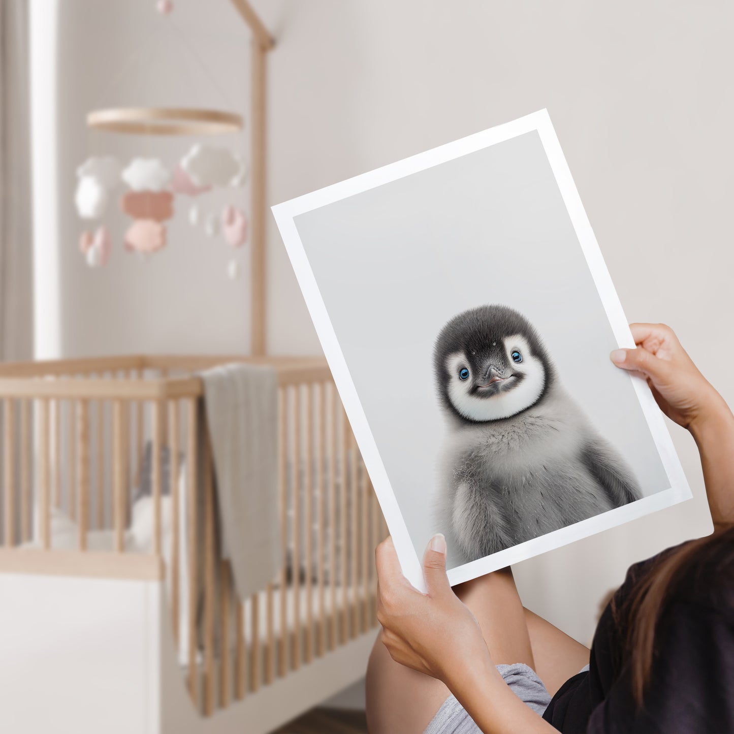 Baby Penguin Art Print