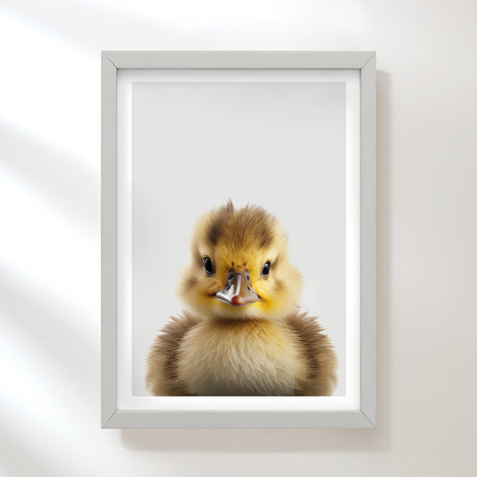 Cute Duckling Art Print