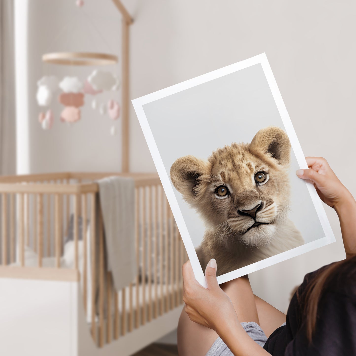 Lion Cub Art Print