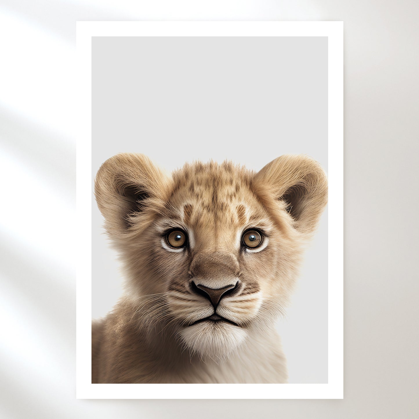 Lion Cub Art Print