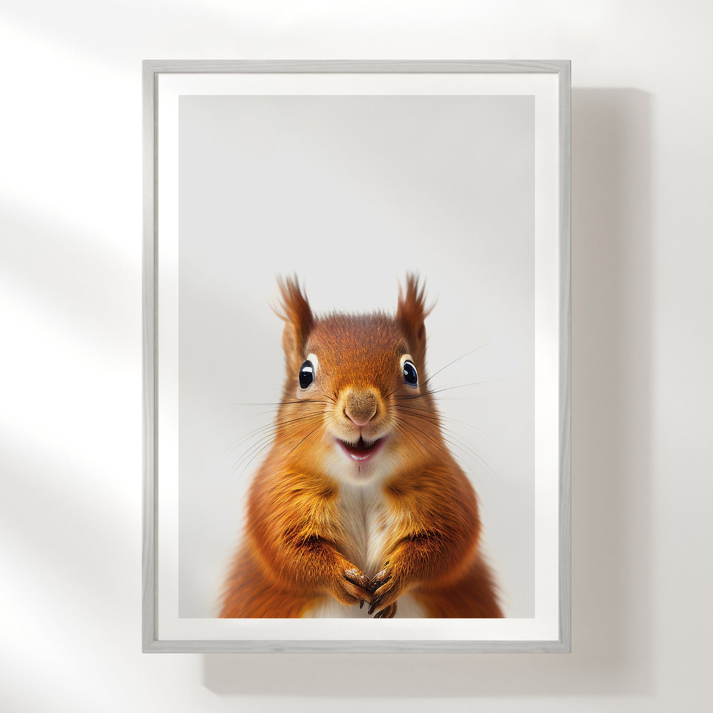 Red Squirrel Art Print