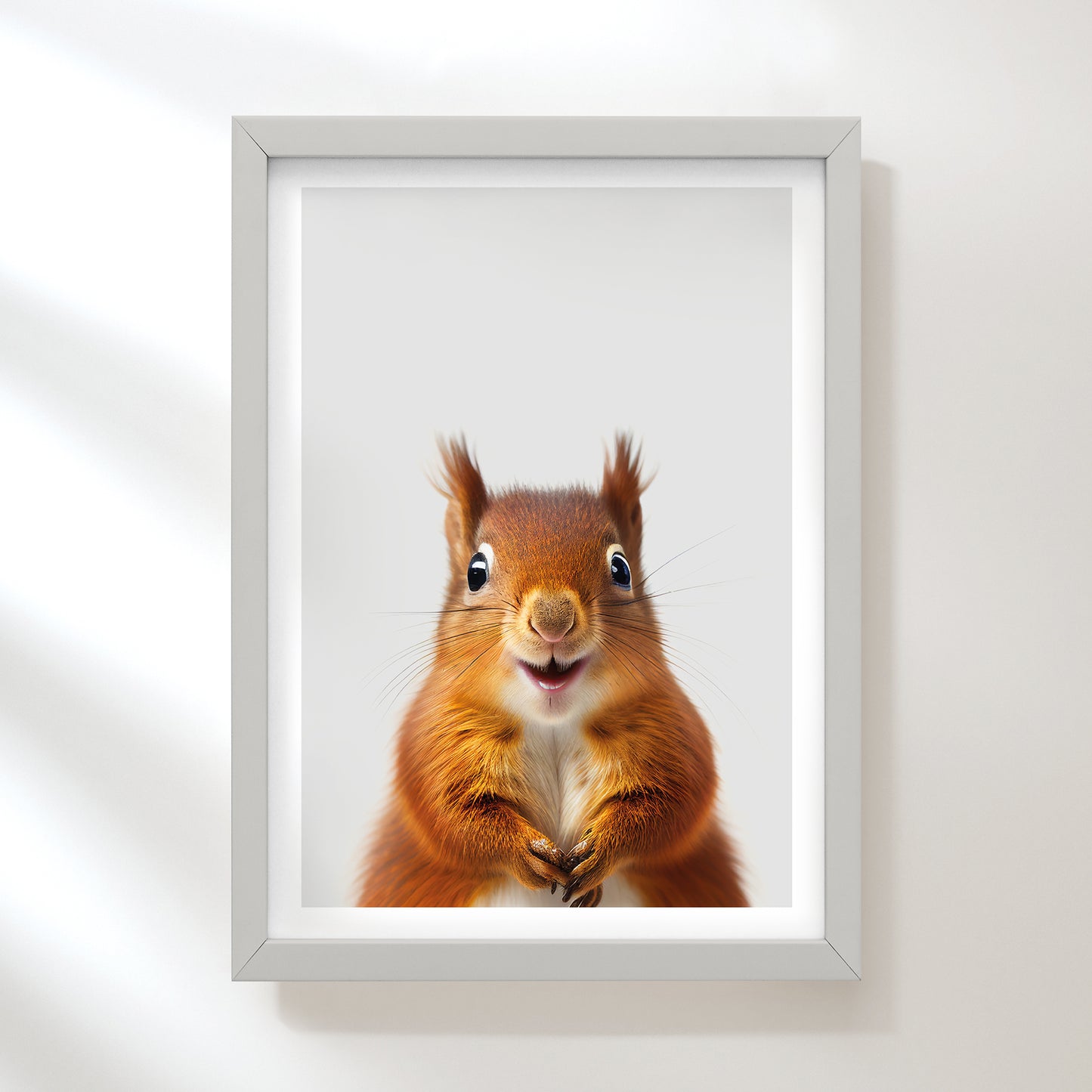 Red Squirrel Art Print