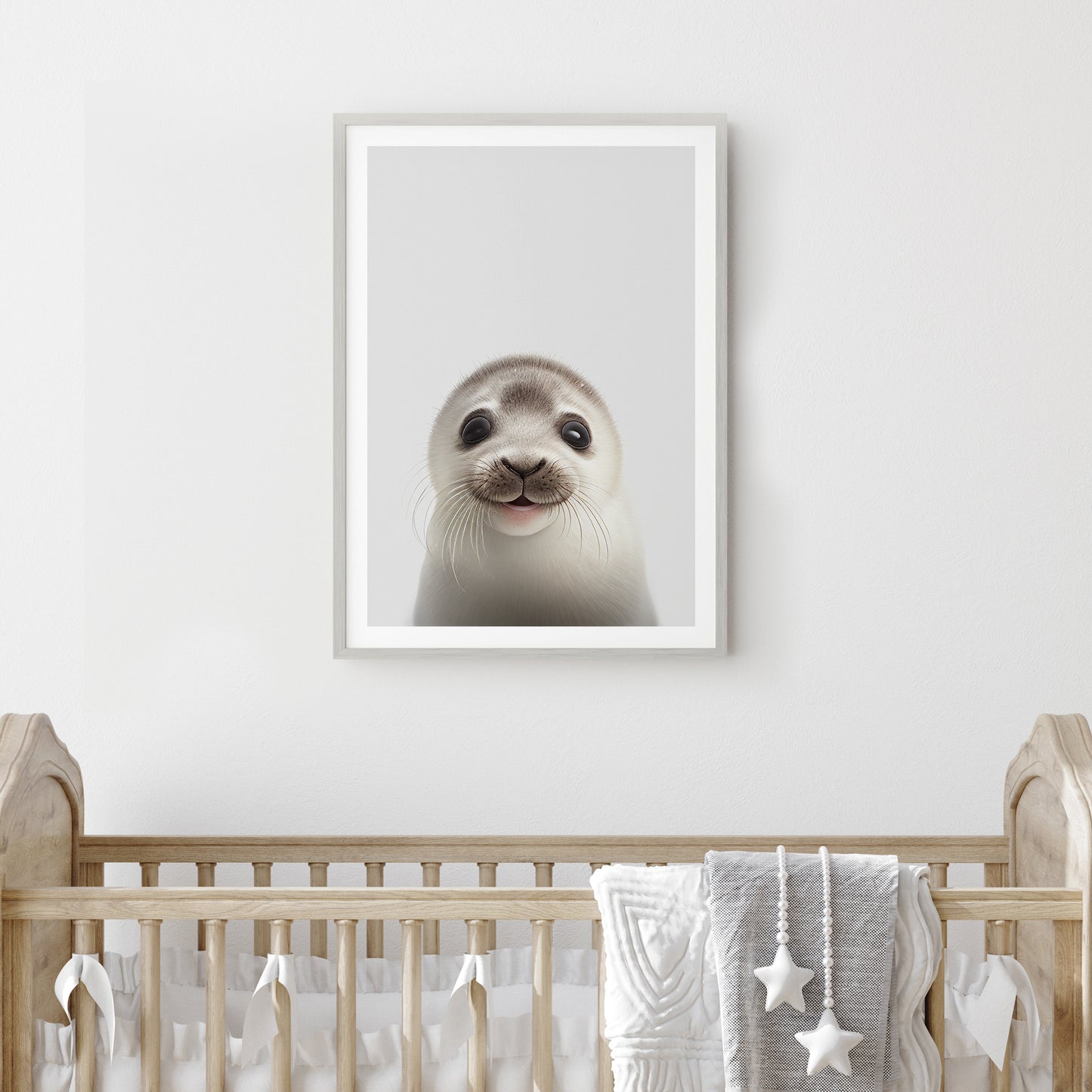 Seal Pup Art Print