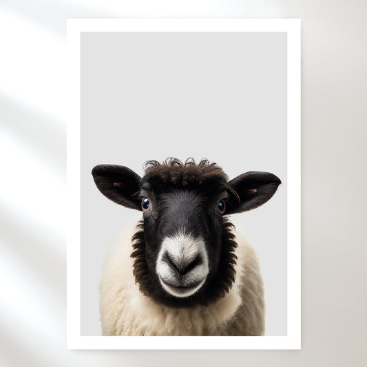 Suffolk Sheep Art Print